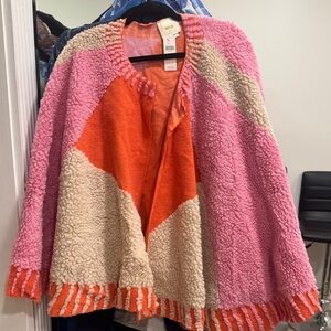 Maeve Pink and Orange Cape